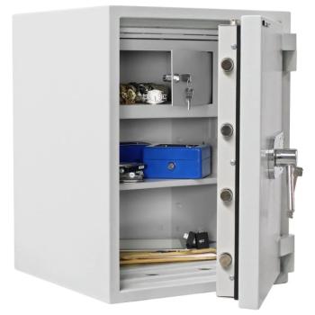 Rottner Wertschutzschrank EN2 Diamant Fire PO65 Doppelbartschloss lichtgrau T05910